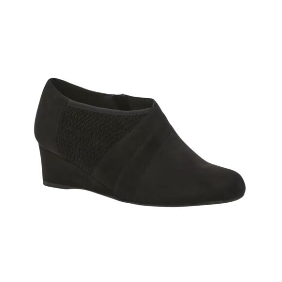 IMPO Ginette Pointed Toe Women's Wedge Heel Bootie Shoes Size 6.5W - Picture 1 of 9